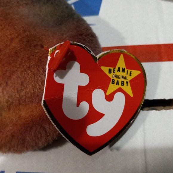 Ty Beanie Baby The Beanie Babies Collection "Claude The Crab" 1996 "Retired" PVC - Picture 3 of 15